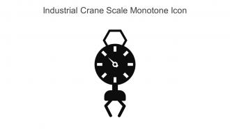 Industrial Crane Scale Monotone Icon In Powerpoint Pptx Png And Editable Eps Format