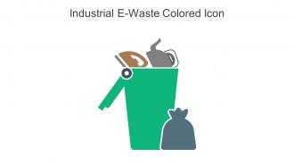 Industrial E Waste Colored Icon In Powerpoint Pptx Png And Editable Eps Format