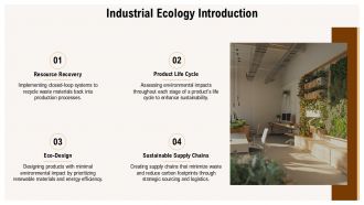 Industrial Ecology In Eco Design PPT Example ACP Captivating Colorful