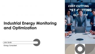 Industrial Energy Monitoring And Optimization PPT Designs AT