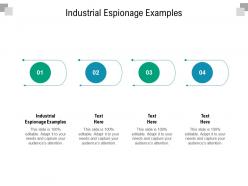Industrial espionage examples ppt powerpoint presentation ideas slide cpb