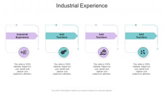 Industrial Experience In Powerpoint And Google Slides Cpb