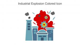 Industrial Explosion Colored Icon In Powerpoint Pptx Png And Editable Eps Format