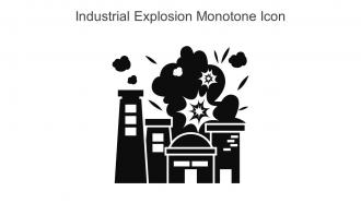 Industrial Explosion Monotone Icon In Powerpoint Pptx Png And Editable Eps Format