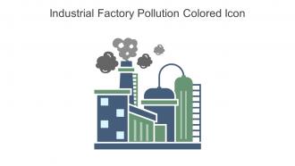 Industrial Factory Pollution Colored Icon In Powerpoint Pptx Png And Editable Eps Format
