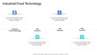 Industrial Food Technology In Powerpoint And Google Slides Cpb