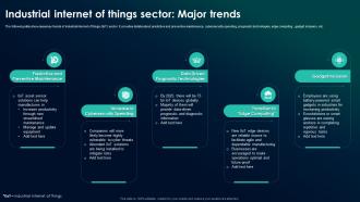 Industrial Internet Of Things Sector Major Trends The Future Of Industrial IoT