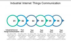 Industrial internet things communication ppt powerpoint samples cpb
