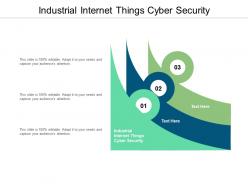 Industrial internet things cyber security ppt powerpoint presentation pictures cpb