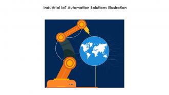 Industrial IoT Automation Solutions Illustration