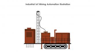 Industrial IoT Mining Automation Illustration