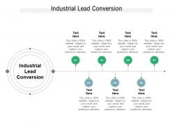 Industrial lead conversion ppt powerpoint presentation professional visual aids cpb