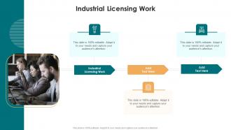 Industrial Licensing Work In Powerpoint And Google Slides Cpb