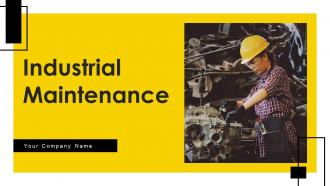 Industrial Maintenance Powerpoint Ppt Template Bundles