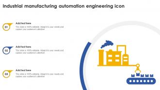 Industrial Manufacturing Automation Engineering Icon