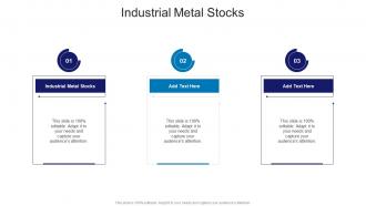 Industrial Metal Stocks In Powerpoint And Google Slides Cpb