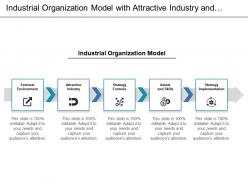 Industrial organization model from external environment and strategy implementation