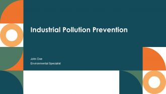 Industrial Pollution Prevention PPT PowerPoint ACP