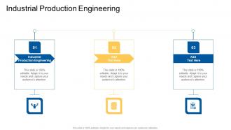 Industrial Production Engineering In Powerpoint And Google Slides Cpb