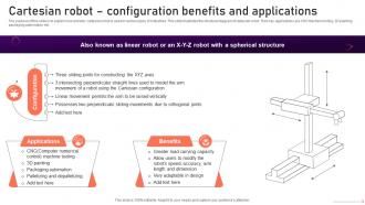 Industrial Robots Cartesian Robot Configuration Benefits And Applications