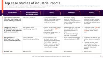 Industrial Robots IT Powerpoint Presentation Slides Images Idea