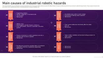 Industrial Robots Main Causes Of Industrial Robotic Hazards