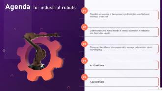Industrial Robots V2 Powerpoint Presentation Slides Interactive Best