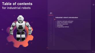 Industrial Robots V2 Powerpoint Presentation Slides Informative Best