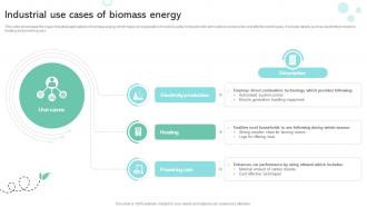 Industrial Use Cases Of Biomass Energy