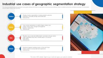 Industrial Use Cases Of Geographic Segmentation Strategy