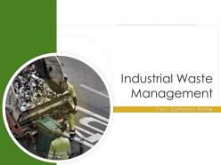 Industrial waste management powerpoint presentation slides