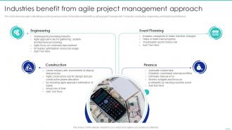 Industries Benefit From Agile Project Management Approach