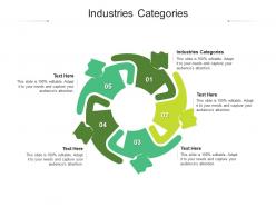 Industries categories ppt powerpoint presentation summary structure cpb
