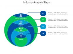 Industry analysis steps ppt powerpoint presentation gallery graphic images cpb