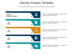 Industry analysis template ppt powerpoint presentation portfolio inspiration cpb