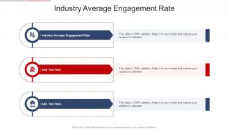Industry Average Engagement Rate In Powerpoint And Google Slides Cpb