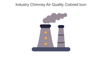 Industry Chimney Air Quality Colored Icon In Powerpoint Pptx Png And Editable Eps Format