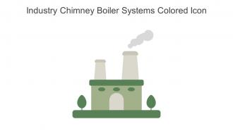 Industry Chimney Boiler Systems Colored Icon In Powerpoint Pptx Png And Editable Eps Format
