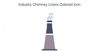 Industry Chimney Liners Colored Icon In Powerpoint Pptx Png And Editable Eps Format