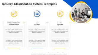 Industry Classification System Examples In Powerpoint And Google Slides Cpb