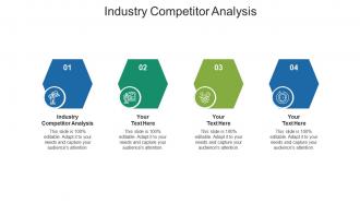 Industry competitor analysis ppt powerpoint presentation ideas cpb