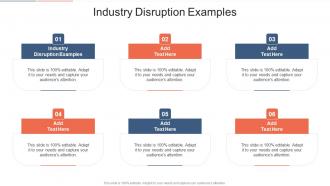 Industry Disruption Examples In Powerpoint And Google Slides Cpb