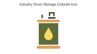 Industry Drum Storage Colored Icon In Powerpoint Pptx Png And Editable Eps Format