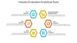 Industry Evaluation Analytical Tools Ppt Powerpoint Presentation Inspiration Show Cpb