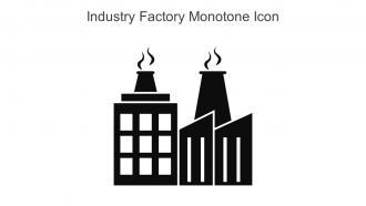 Industry Factory Monotone Icon In Powerpoint Pptx Png And Editable Eps Format