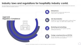 Industry Laws And Regulations For Hospitality Global Hospitality Industry Outlook IR SS Unique Customizable