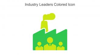 Industry Leaders Colored Icon In Powerpoint Pptx Png And Editable Eps Format