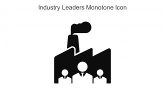 Industry Leaders Monotone Icon In Powerpoint Pptx Png And Editable Eps Format