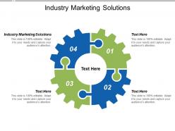 Industry marketing solutions ppt powerpoint presentation portfolio introduction cpb