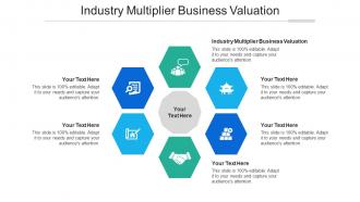 Industry Multiplier Business Valuation Ppt Powerpoint Presentation Model Slide Download Cpb